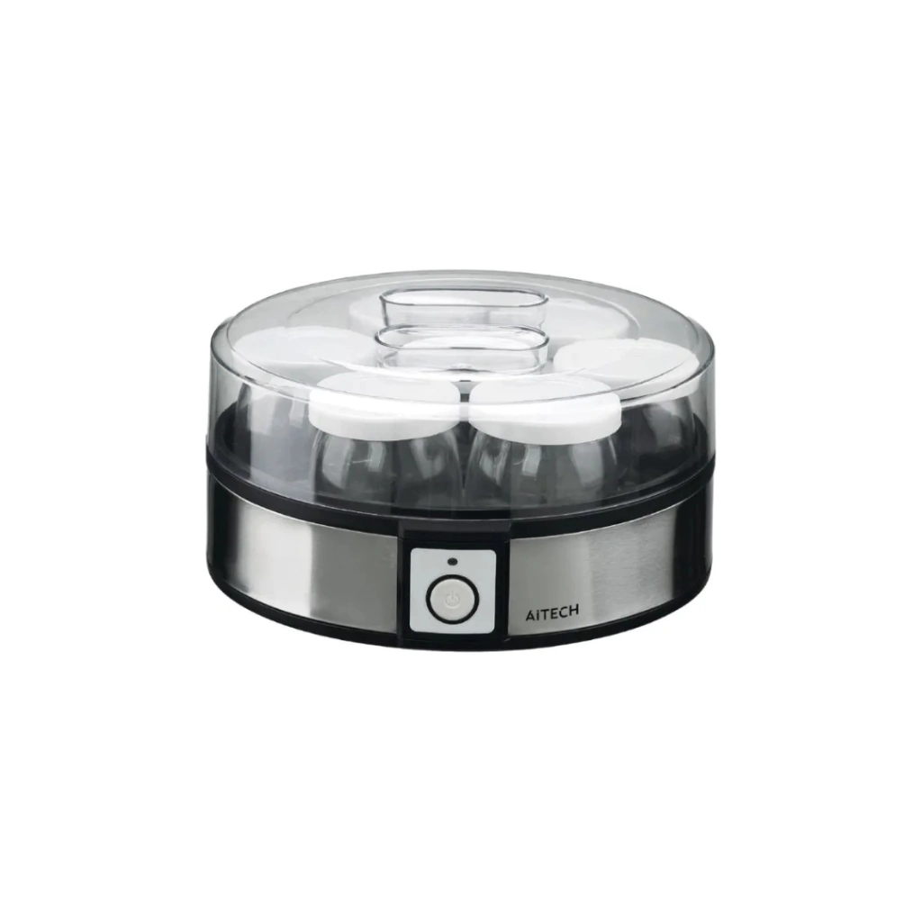 Yogurtera Eléctrica Aitech 7 Frascos de Vidrio