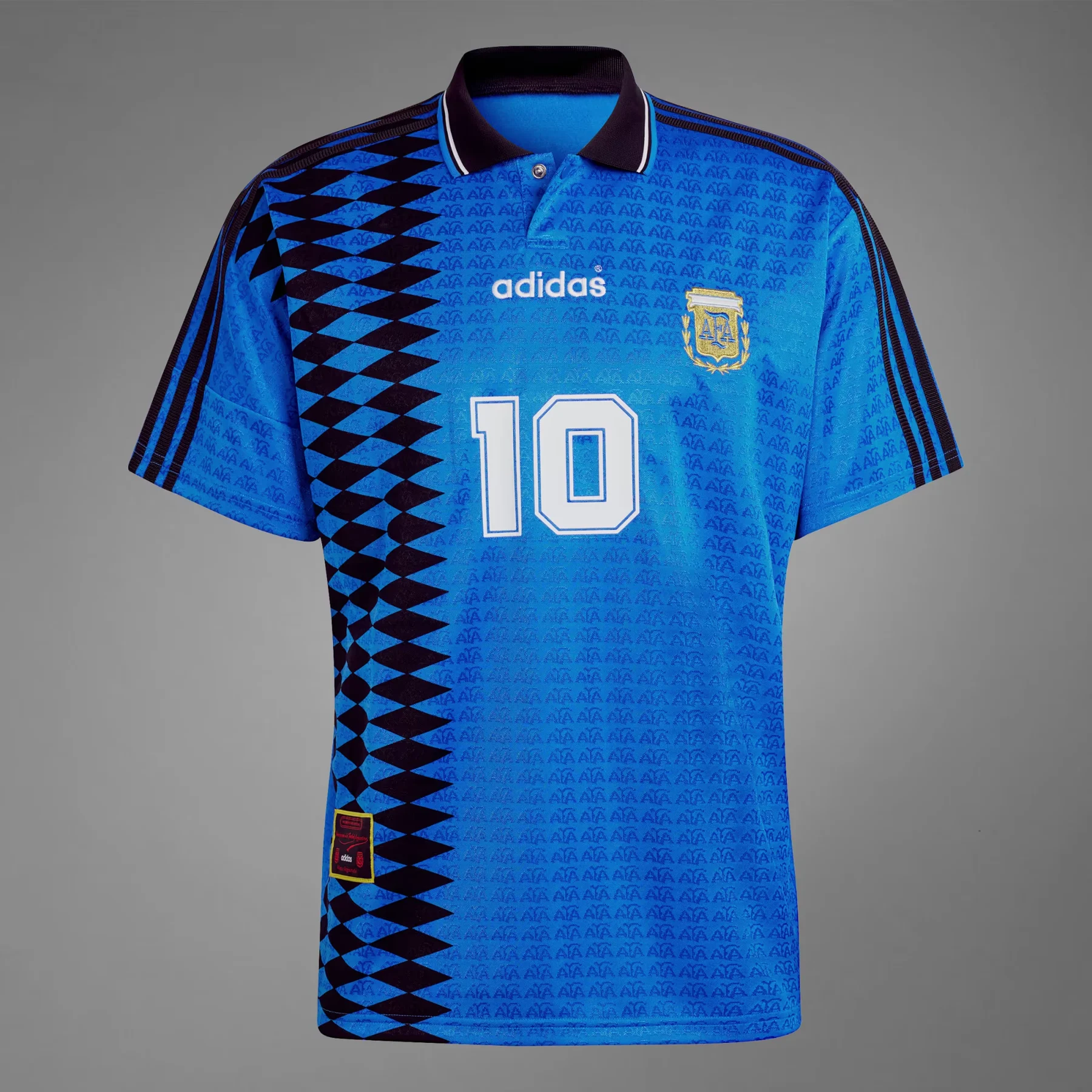 Camiseta retro Argentina 1994 alternativa azul Maradona #10