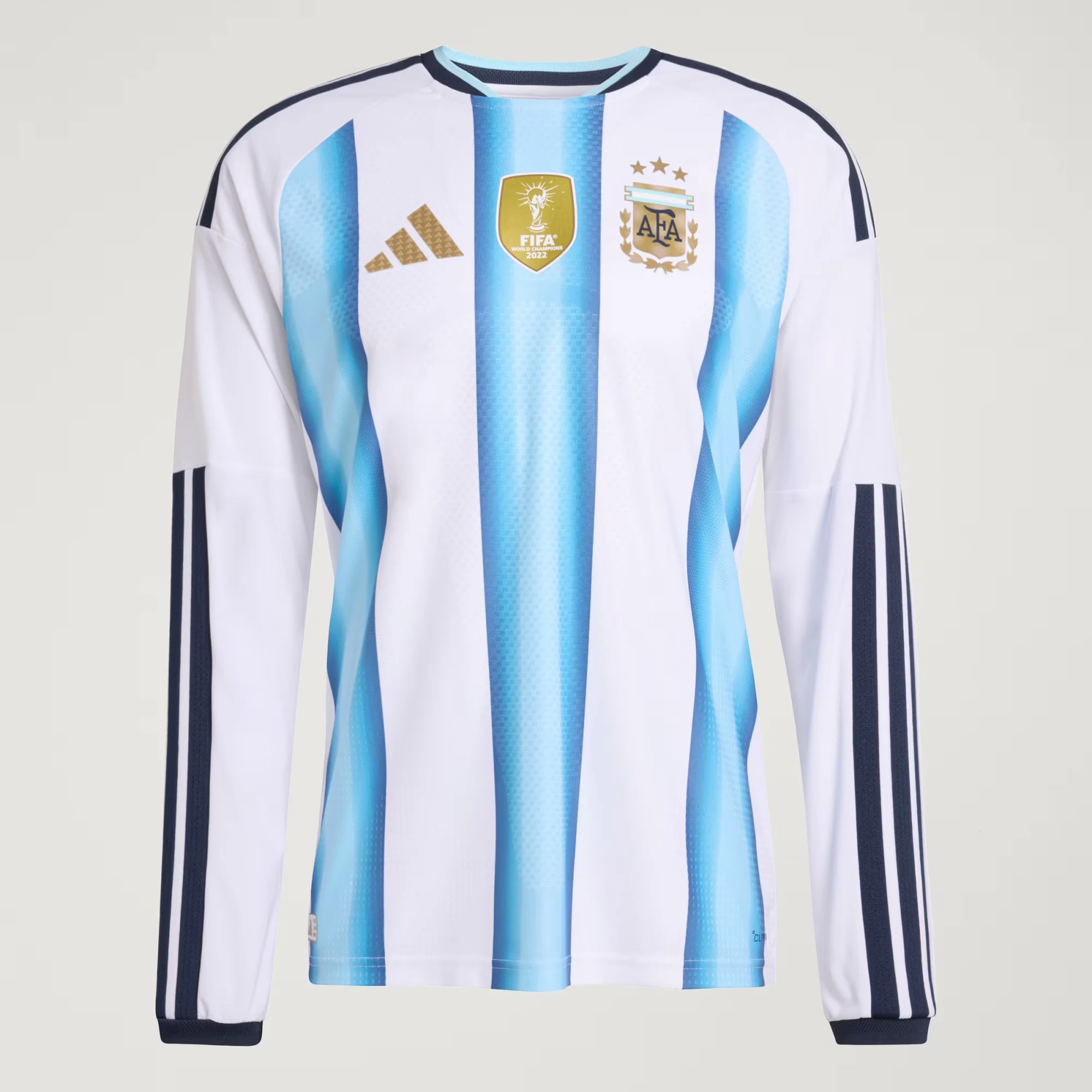 Camiseta Titular Selección Argentina 26 Manga Larga Versión Jugador