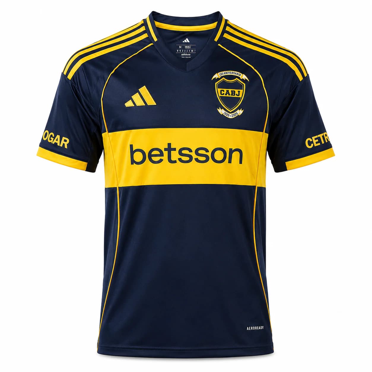 Camiseta Boca Juniors titular azul y amarilla