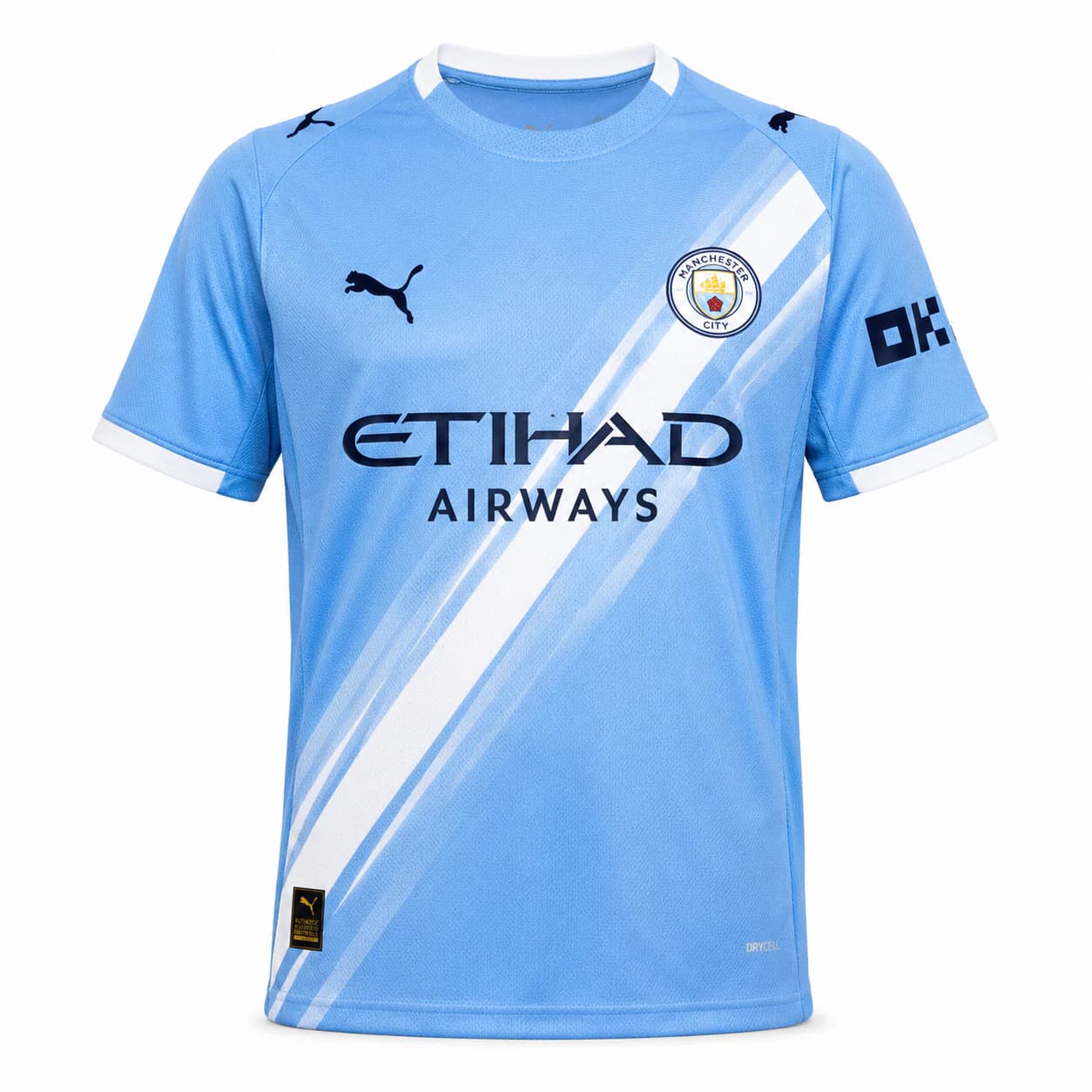 Camiseta Manchester City titular celeste
