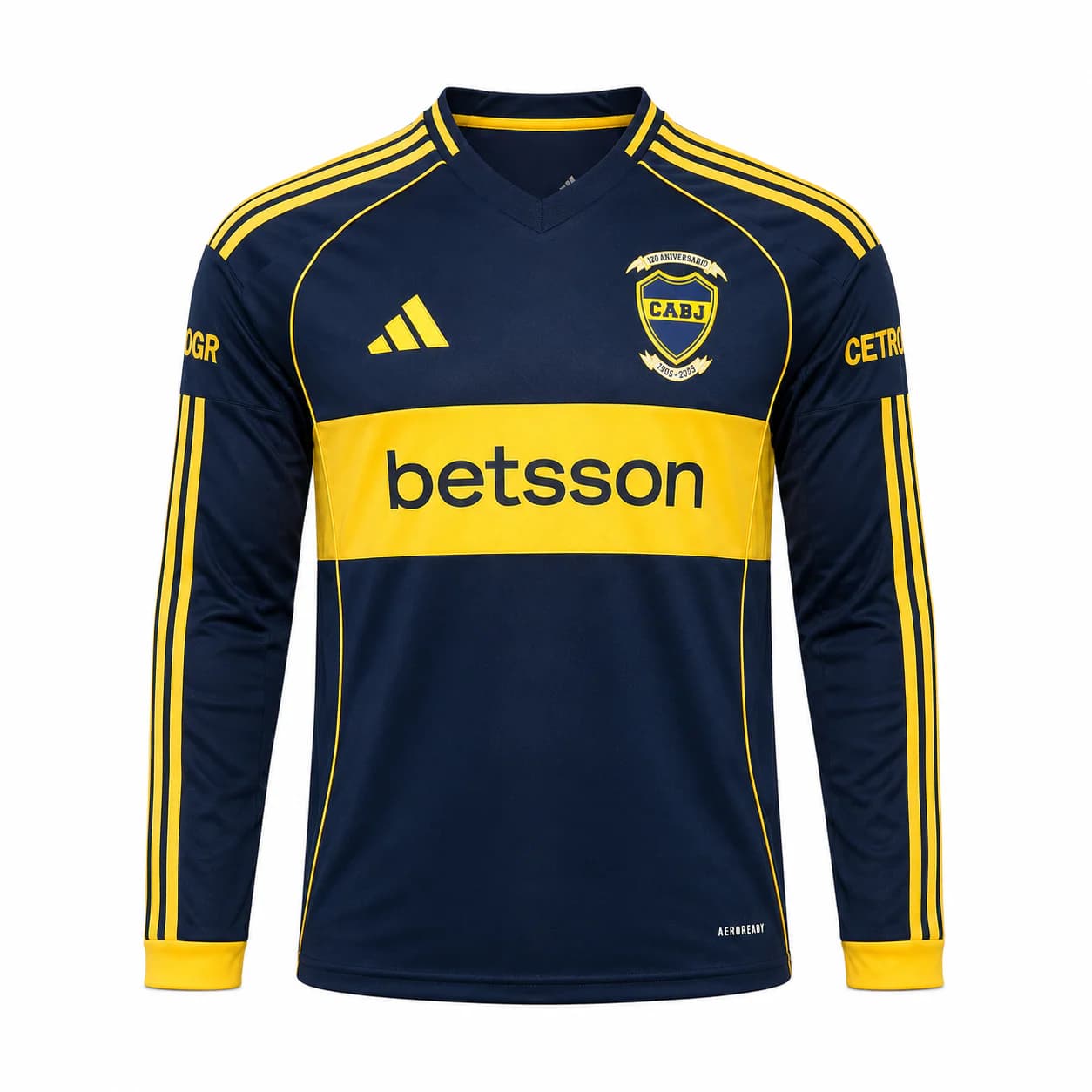 Camiseta Boca Juniors titular manga larga